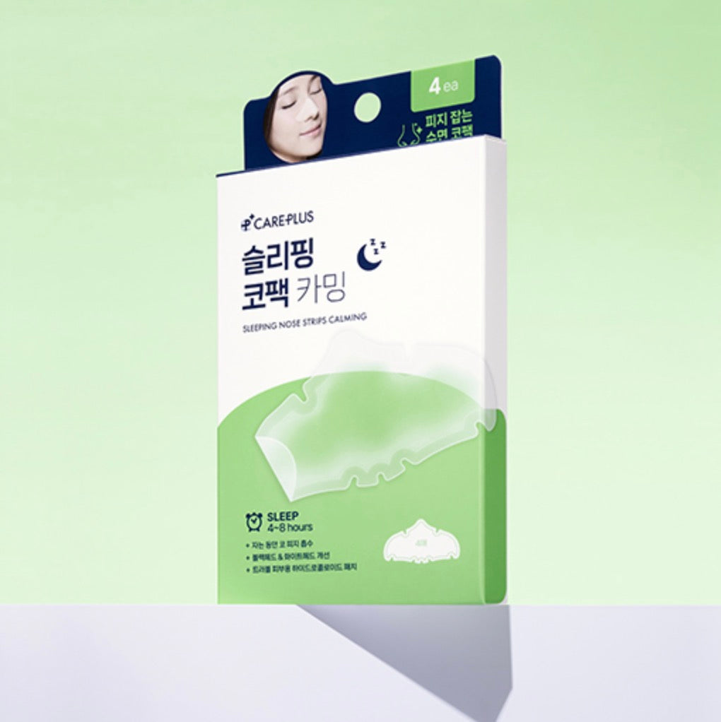 Care Plus 夜間舒緩鼻貼 4片 Sleeping Nose Pack Calming 4pcs