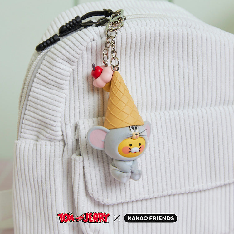 韓國 Kakao Friends x Tom & Jerry 公仔鑰匙圈 (Tuffy & 春植)