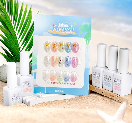 The Gel 韓國凝膠甲油 2024 Summer Island Beach Edition Edition (5 枝套裝)