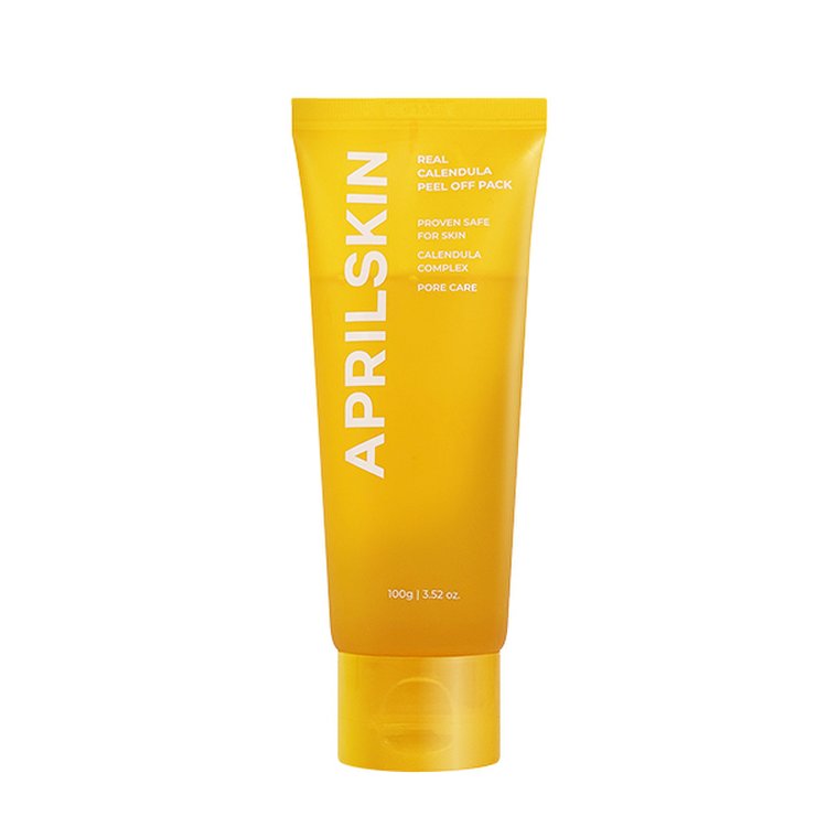 April Skin 金盞花黑頭清潔撕拉面膜 100g Real Calendula Peel-Off Mask for Blackhead Removal 100g