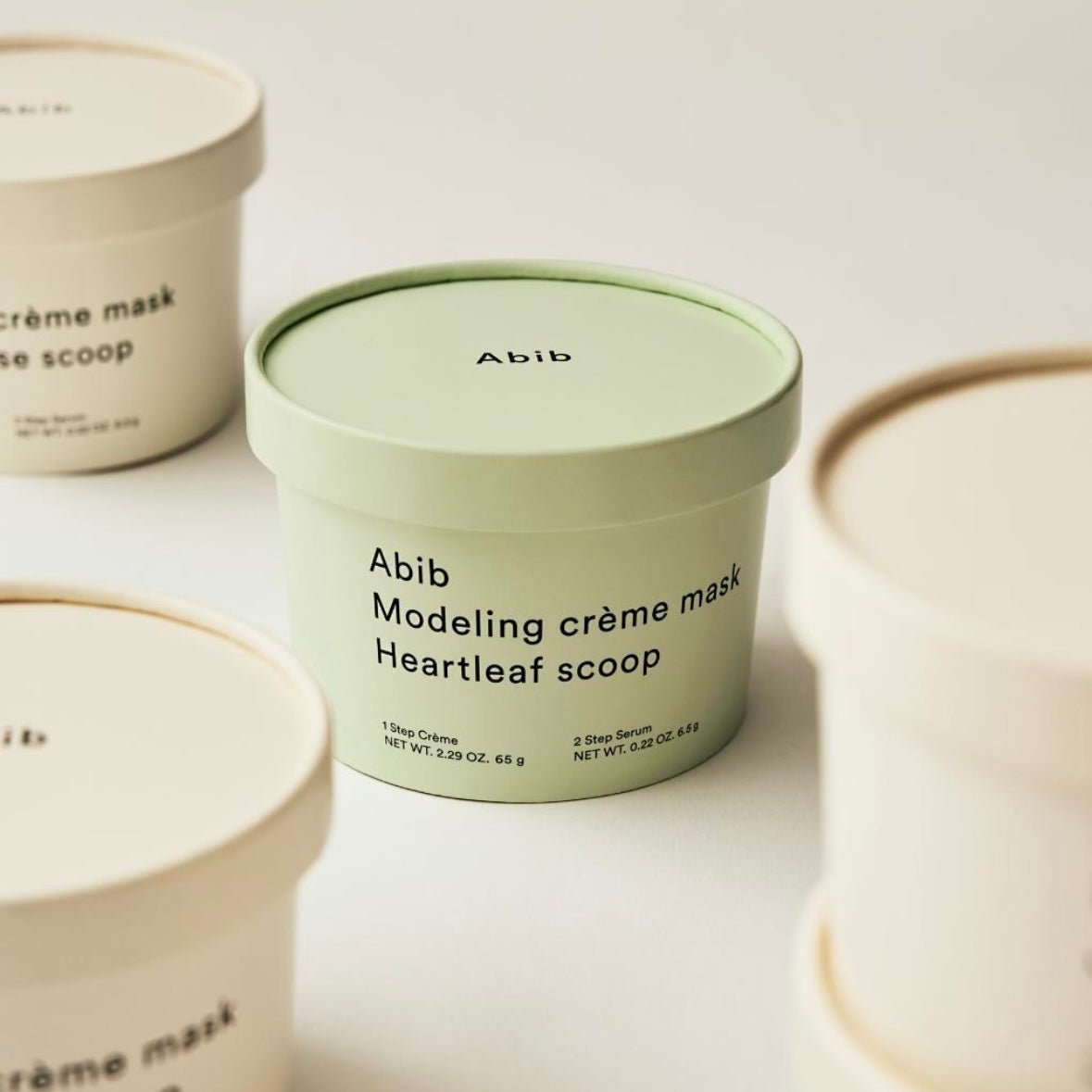 Abib 軟膜霜面膜 魚腥草/復活草2款 1+1 套裝 Soft Clay Mask Houttuynia Cordata / Jericho Rose 2 Types 1+1 Set
