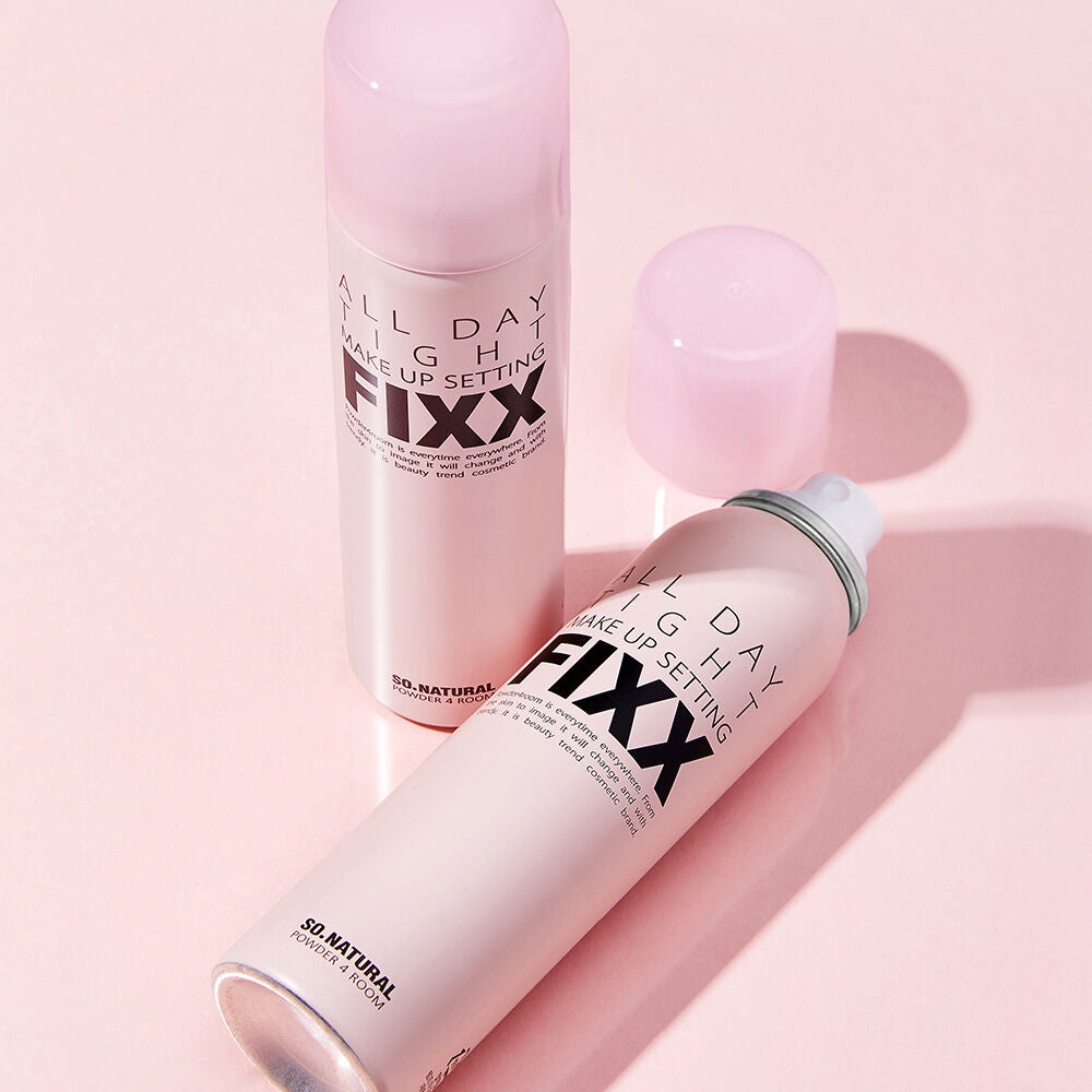 So Natural FIXX 全天候超完美定妝噴霧 雙瓶限定組(120ml+120ml)