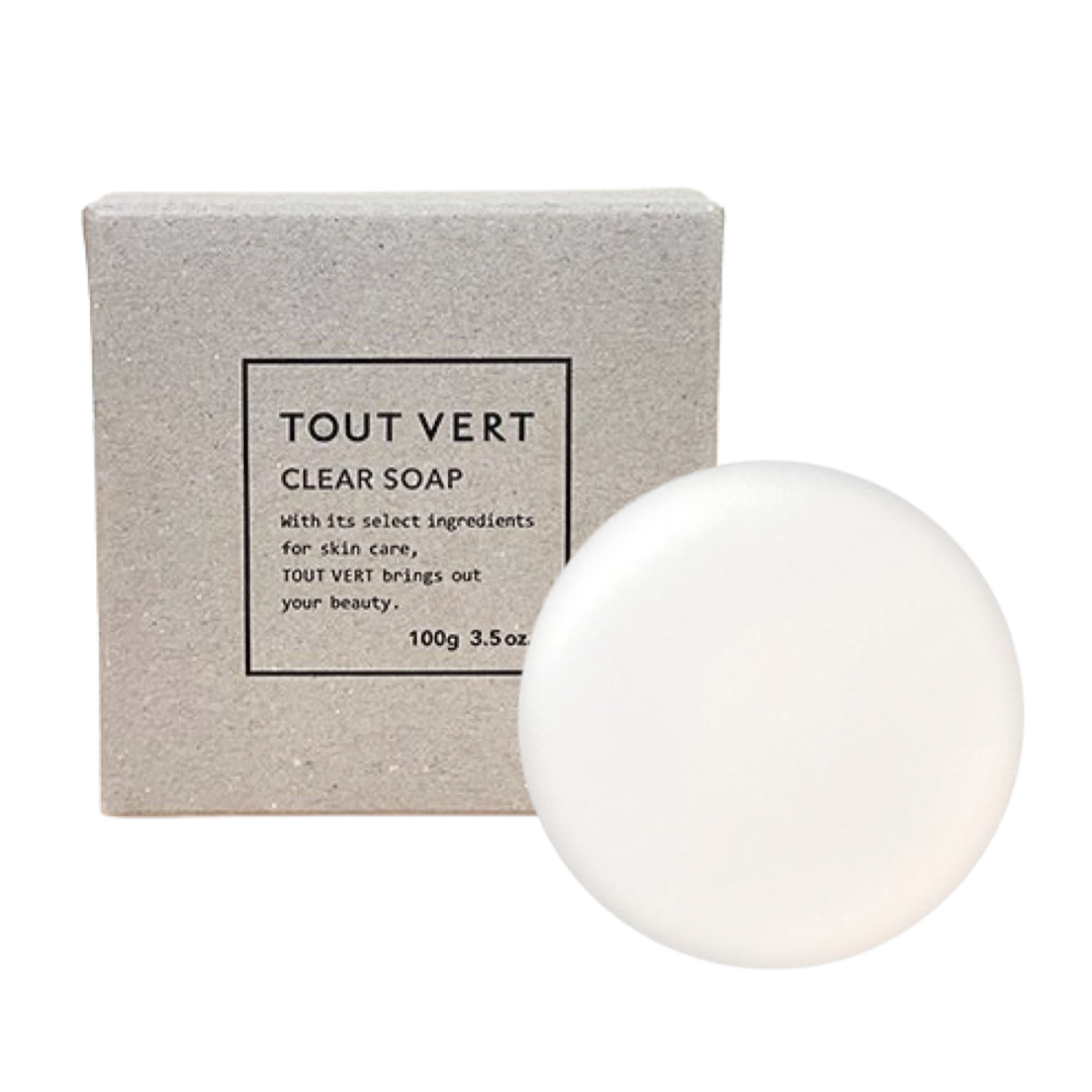 Tout Vert 美白去角質透明潔面皂 Clear Soap 100g