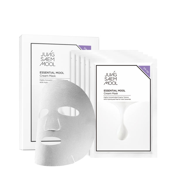 JUNGSAEMMOOL 精華亮顏面膜 Essential Mool Cream Mask Set (5pcs)