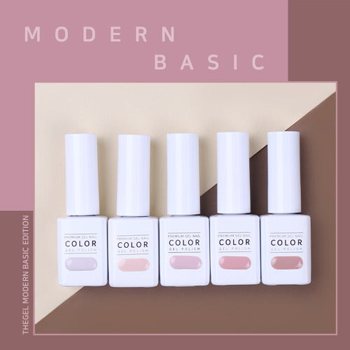 The Gel 凝膠甲油 Modern Basic (5 枝套裝)