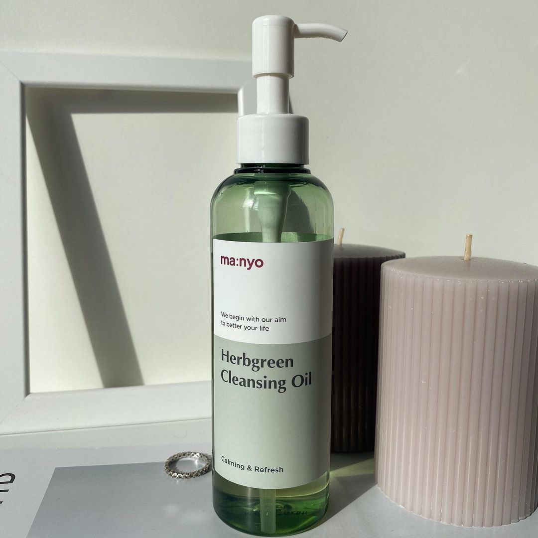 ma:nyo 綠色草本卸妝油 Herb Green Cleansing Oil 200ml