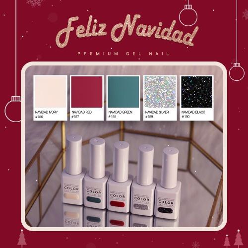 The Gel 凝膠甲油 Feliz Navidad (5 枝套裝)