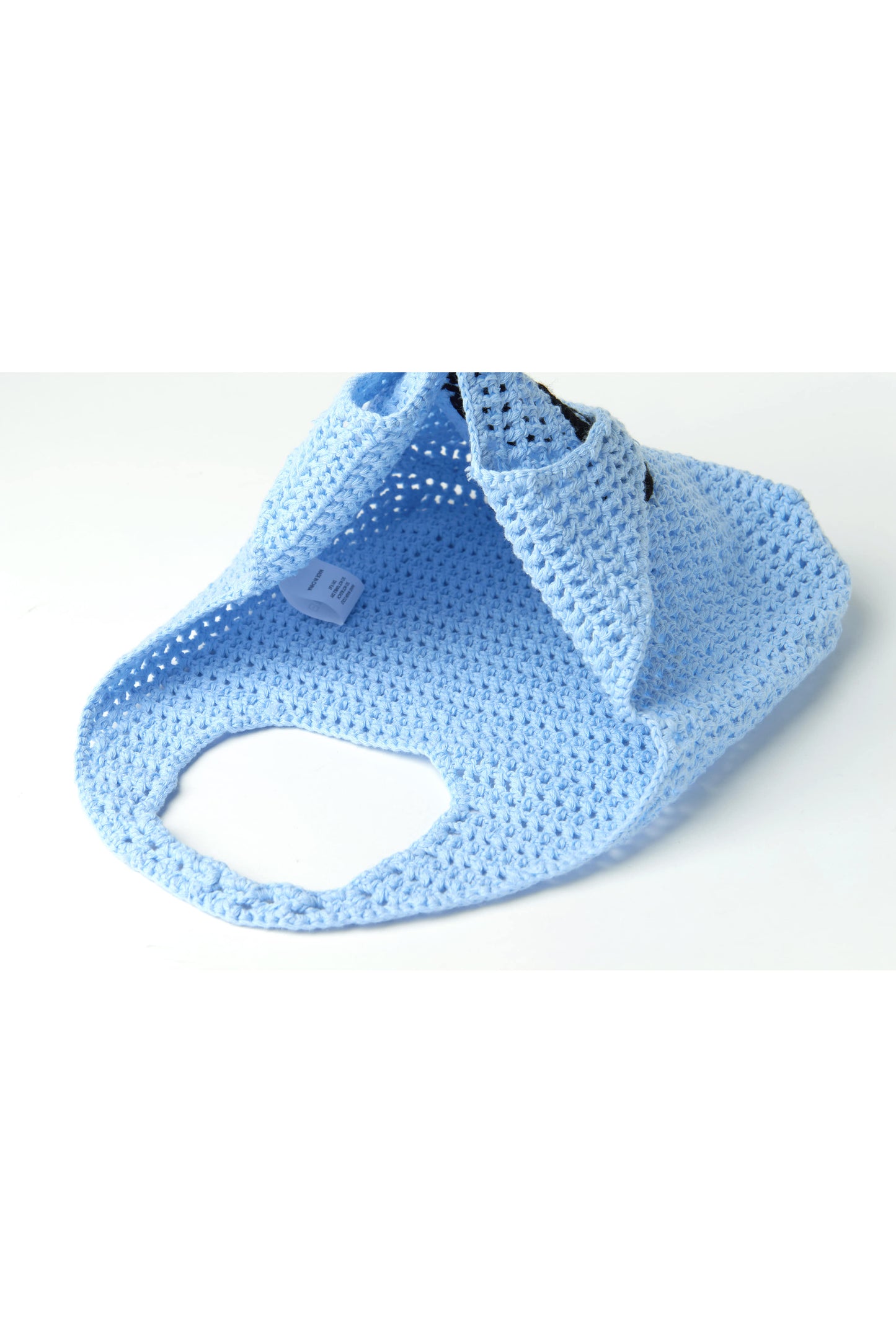 Emis net bag Korean fishnet handbag (Blue blue)