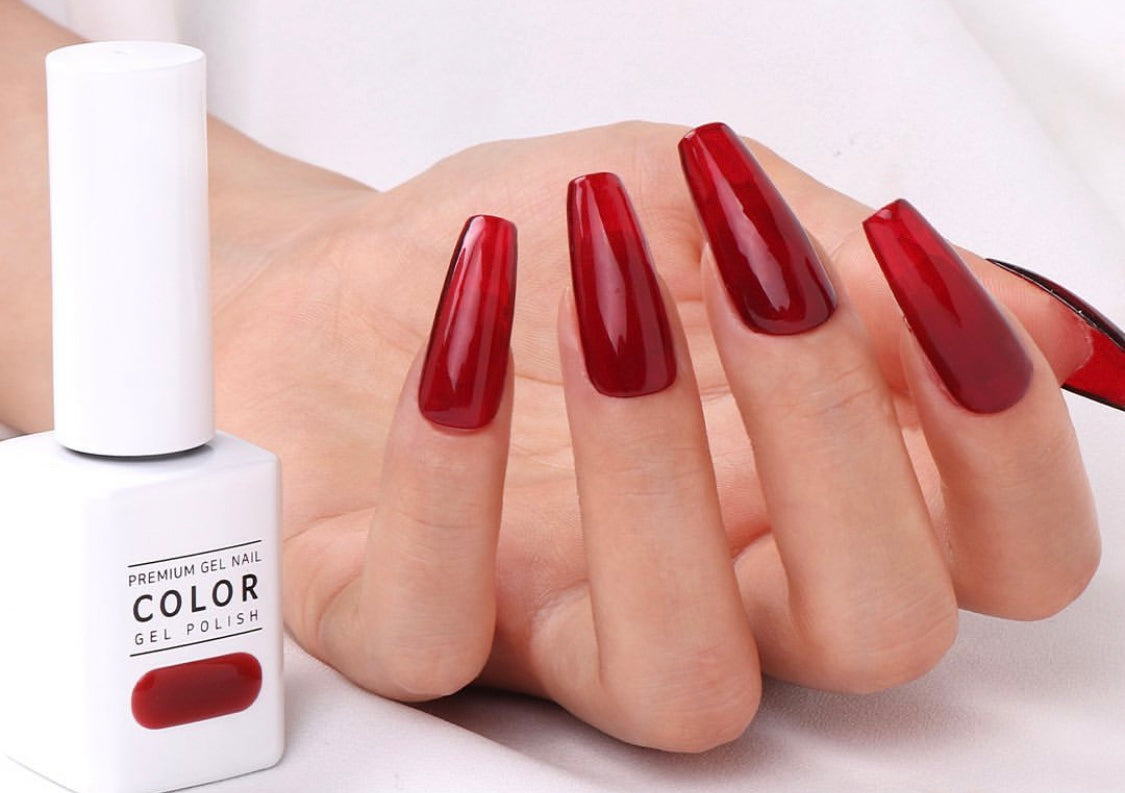 The Gel Korean premium gel nail polish #256 (semi-transparent color)