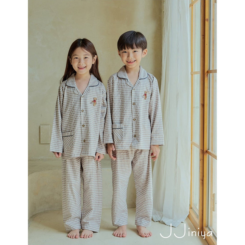 Jjinya 兒童睡衣 長袖上下套裝