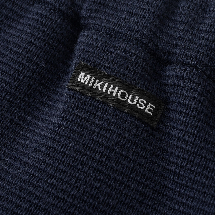 【日本製】MIKI HOUSE 針織 6分褲 羊毛混紡 正裝
