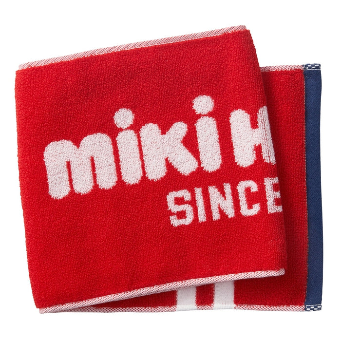 【日本製】MIKI HOUSE 大Logo 運動毛巾 100×23cm 純棉 2色