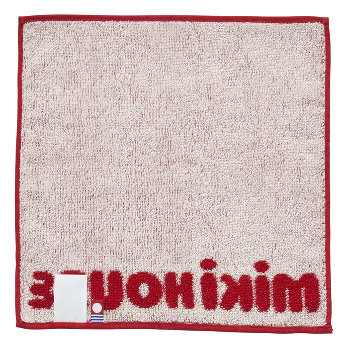 【日本製】MIKI HOUSE Logo 小毛巾 25×25cm 純棉 今治毛巾 5色