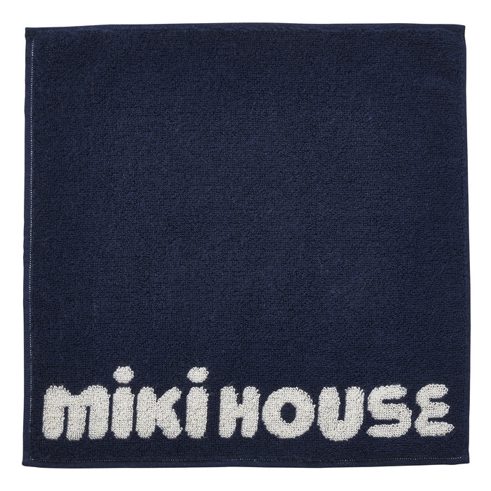 【日本製】MIKI HOUSE Logo 小毛巾 25×25cm 純棉 今治毛巾 5色