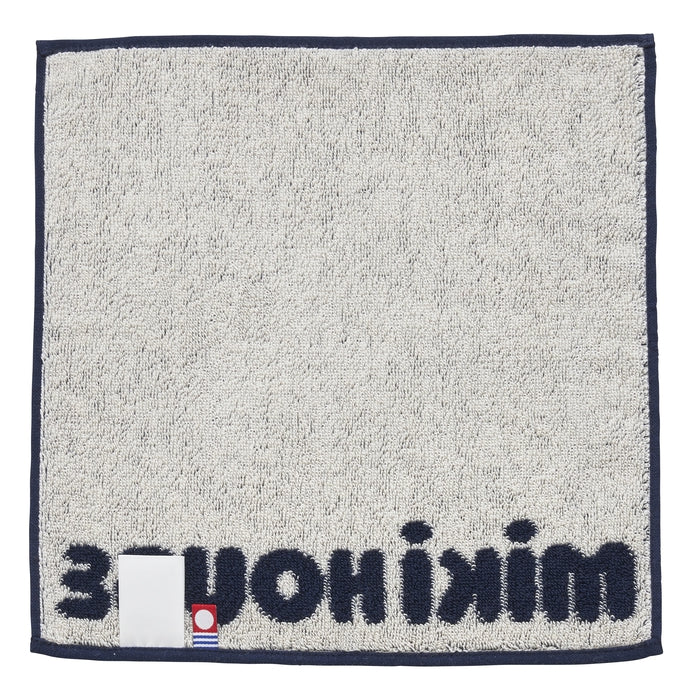 【日本製】MIKI HOUSE Logo 小毛巾 25×25cm 純棉 今治毛巾 5色