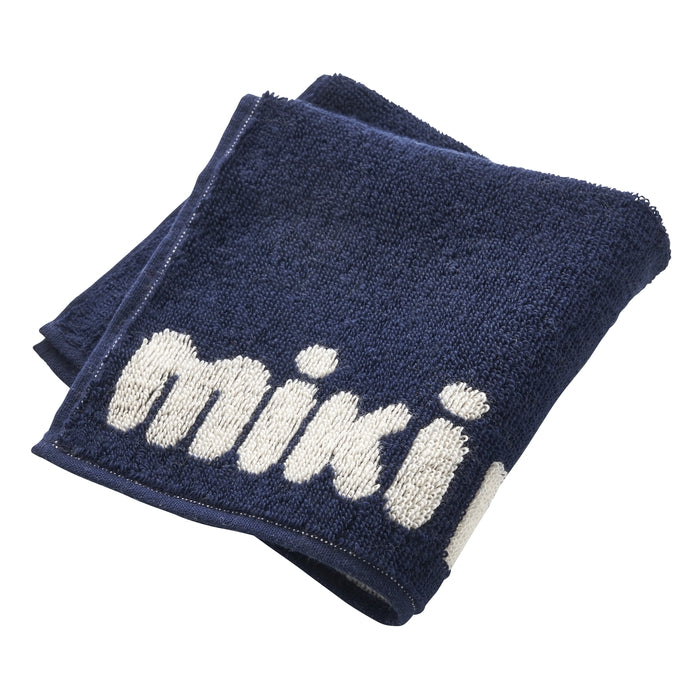 【日本製】MIKI HOUSE Logo 小毛巾 25×25cm 純棉 今治毛巾 5色