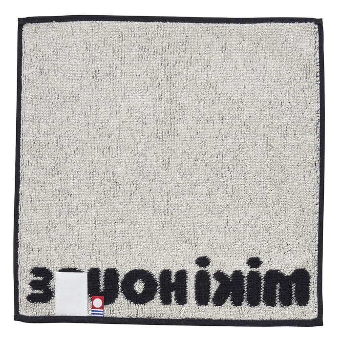 【日本製】MIKI HOUSE Logo 小毛巾 25×25cm 純棉 今治毛巾 5色