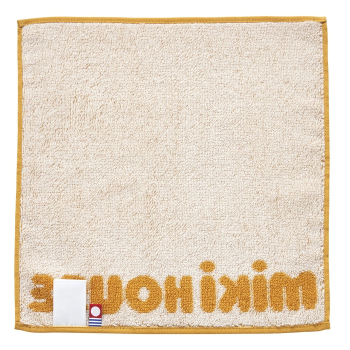 【日本製】MIKI HOUSE Logo 小毛巾 25×25cm 純棉 今治毛巾 5色