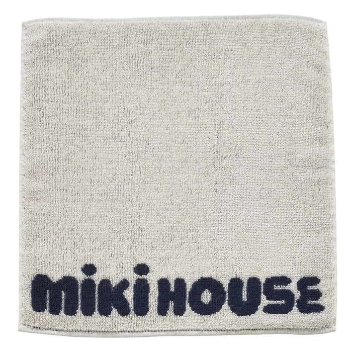 【日本製】MIKI HOUSE Logo 小毛巾 25×25cm 純棉 今治毛巾 5色
