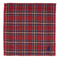 【日本製】MIKI HOUSE Fuwahada Towel 小熊格紋 紗布手帕毛巾 25×25cm 盒裝 2色