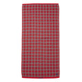【日本製】MIKI HOUSE Fuwahada Towel 小熊格紋 紗布浴巾 60×125cm 附索繩袋 2色