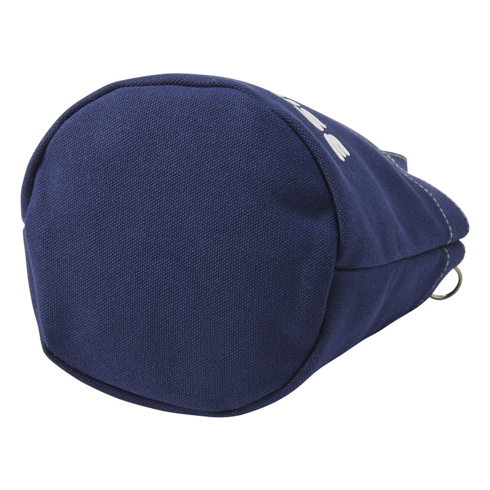 MIKI HOUSE 經典Logo 帆布迷你水桶托特袋 2WAY手提斜揹 親子款 公園小物袋 4色