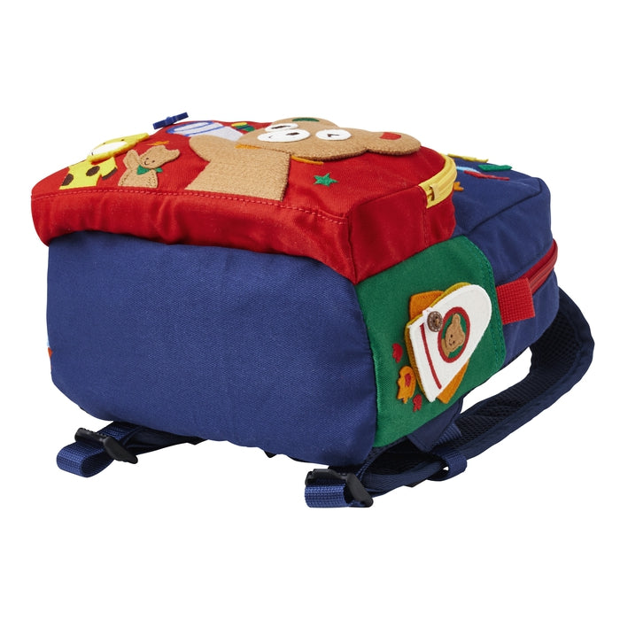 【日本製】MIKI HOUSE Stories 系列 Pucchi 太空探險 豪華刺繡貼布 兒童背囊 4L 機關驚喜 紀念禮物