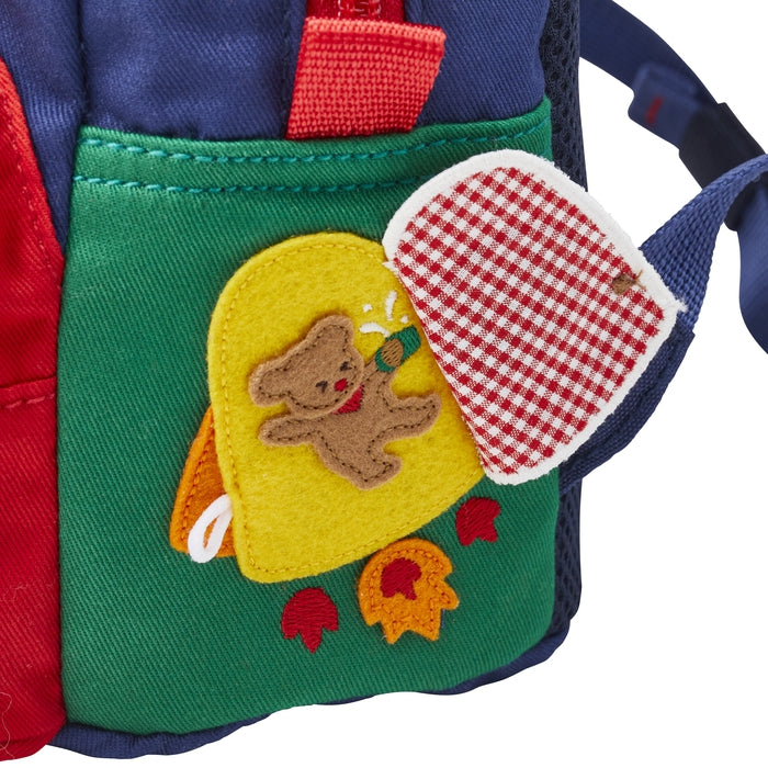 【日本製】MIKI HOUSE Stories 系列 Pucchi 太空探險 豪華刺繡貼布 兒童背囊 4L 機關驚喜 紀念禮物