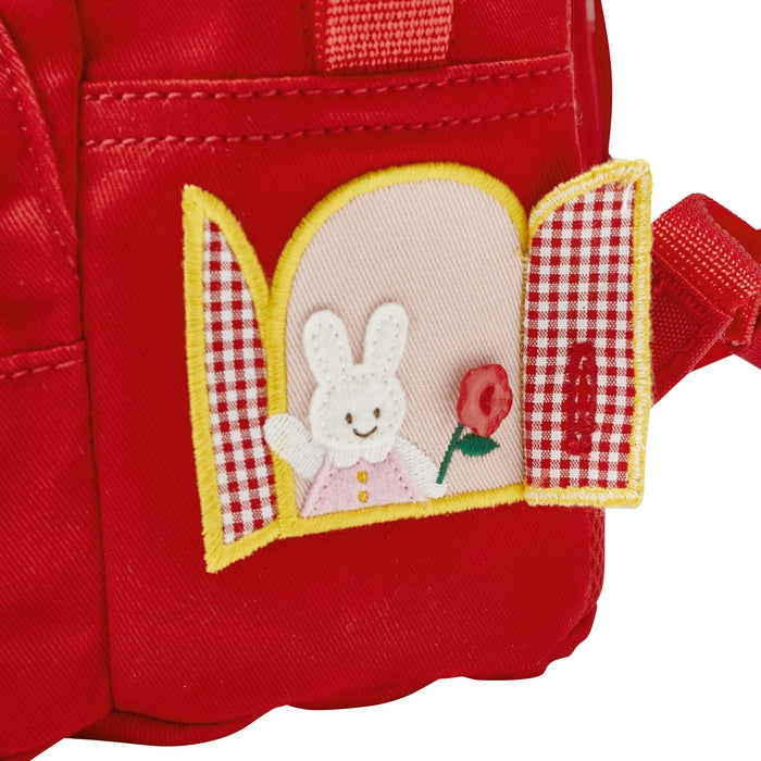 【日本製】MIKI HOUSE Stories 系列 Usako 屋企尋花 豪華刺繡貼布 兒童背囊 4L 機關驚喜 紀念禮物