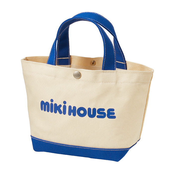 【日本製】MIKI HOUSE 經典Logo 帆布手提托特袋 6色 媽媽袋 親子款 外出小手袋 送禮