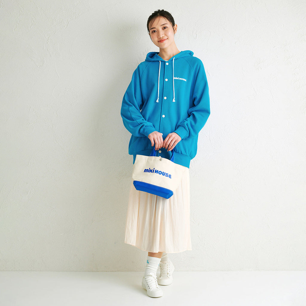 【日本製】MIKI HOUSE 經典Logo 帆布手提托特袋 6色 媽媽袋 親子款 外出小手袋 送禮