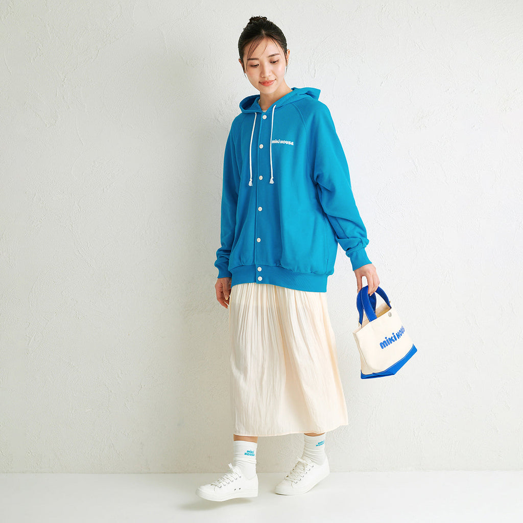 【日本製】MIKI HOUSE 經典Logo 帆布手提托特袋 6色 媽媽袋 親子款 外出小手袋 送禮