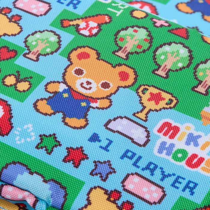 MIKI HOUSE Pucchi Usako 復古遊戲系列 滿版印花 兒童背囊 S／M 6L／10L 胸扣 反光條 2色