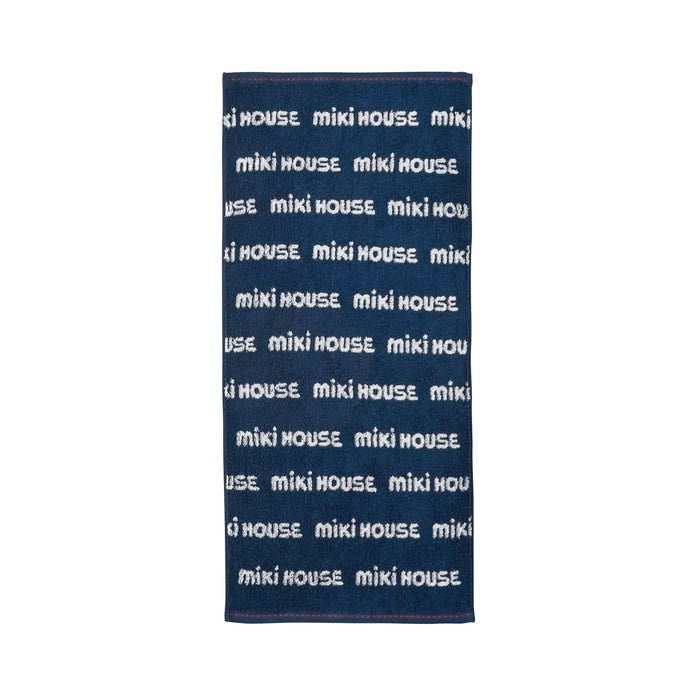 【日本製】MIKI HOUSE 今治 Logo 毛巾4件套裝（附禮盒）