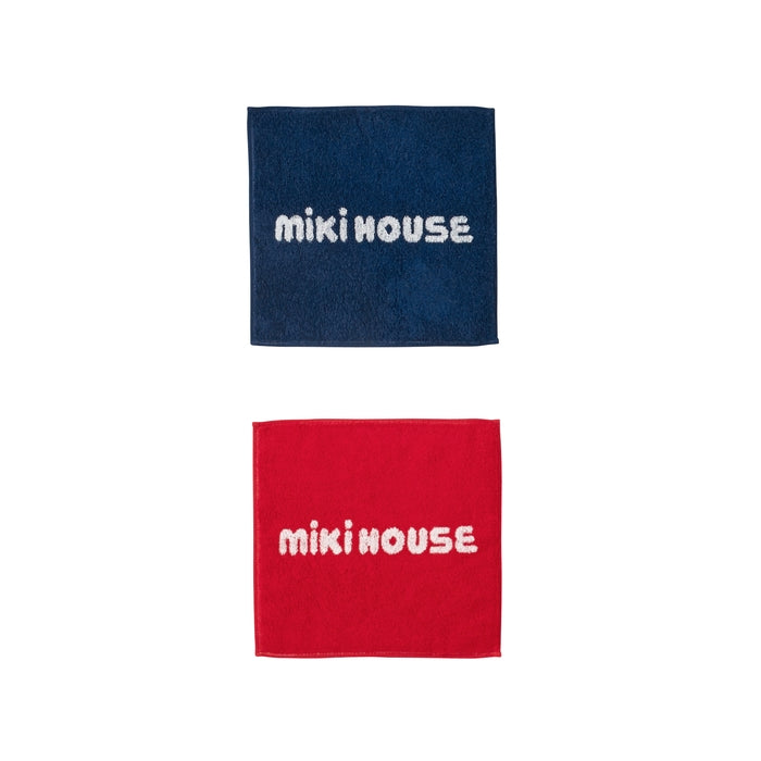 【日本製】MIKI HOUSE 今治 Logo 毛巾4件套裝（附禮盒）