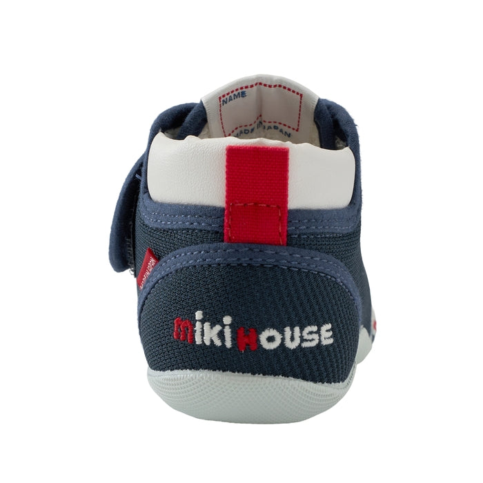 【日本製】MIKI HOUSE 55週年紀念款 網布寶寶學步鞋｜嬰幼兒首雙學行鞋 週歲送禮 8色