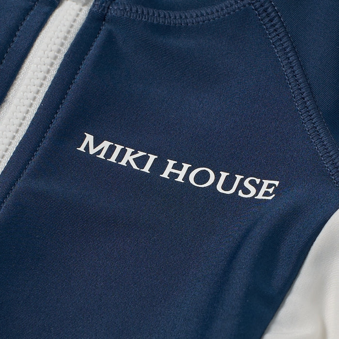 MIKI HOUSE Logo 線條 兒童防曬泳衣 Rash Guard UV CUT 2色