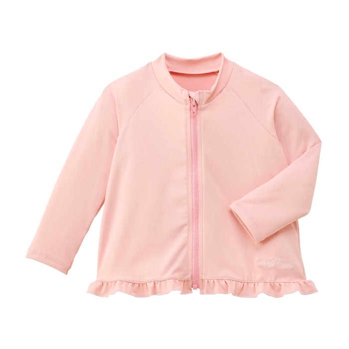 MIKI HOUSE 荷葉邊 兒童防曬泳衣 Rash Guard UV CUT 2色