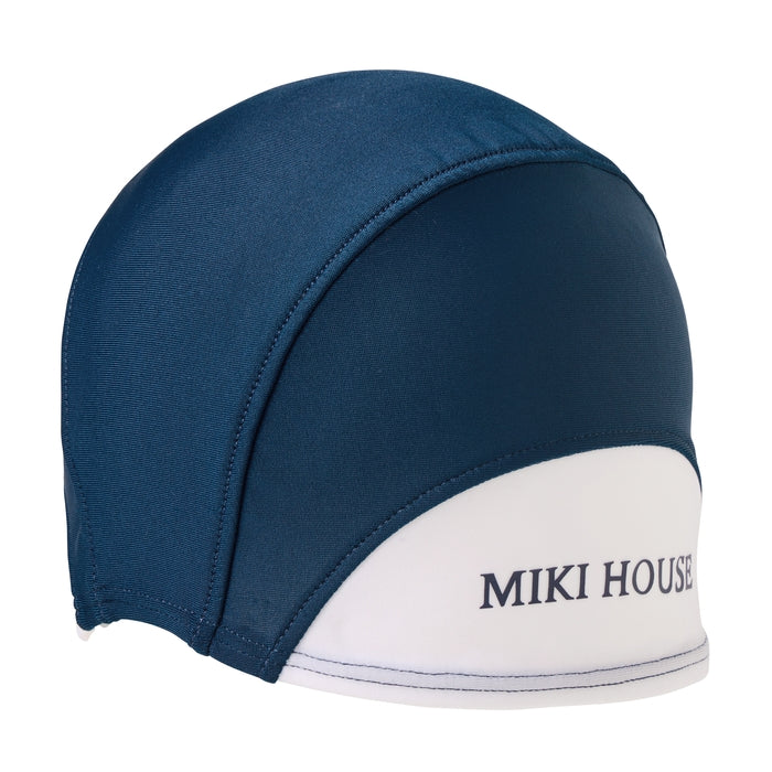 MIKI HOUSE Logo 兒童泳帽 均碼 UV CUT 2色