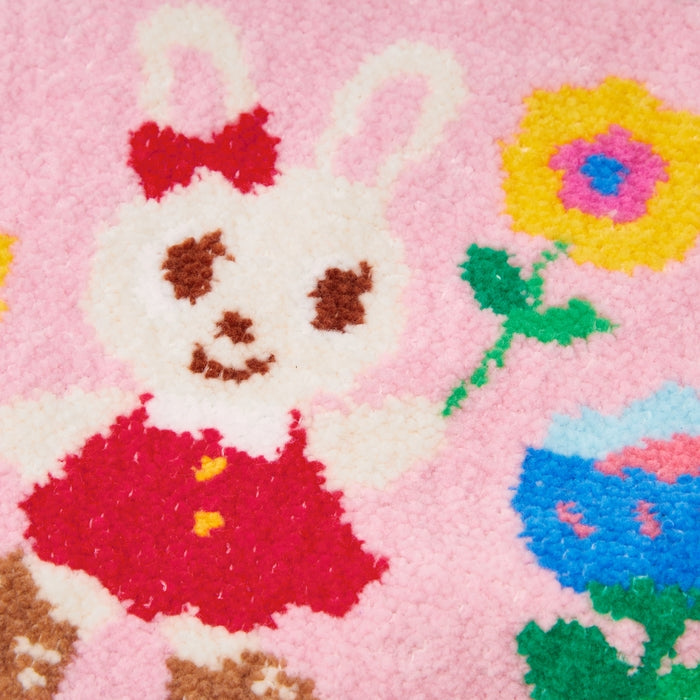 MIKI HOUSE 雪尼爾織 Puchi & Usako 小熊 方巾 25×25cm 4色