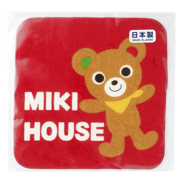【日本製】MIKI HOUSE Puchi & Usako 動物 小毛巾 20×20cm 純棉 今治毛巾 5色