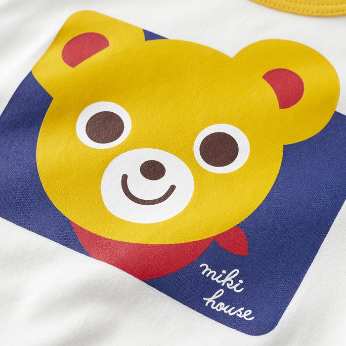 【日本製】MIKI HOUSE Pucchi 及 Usako 長袖T恤及八分打底褲套裝禮盒 2色