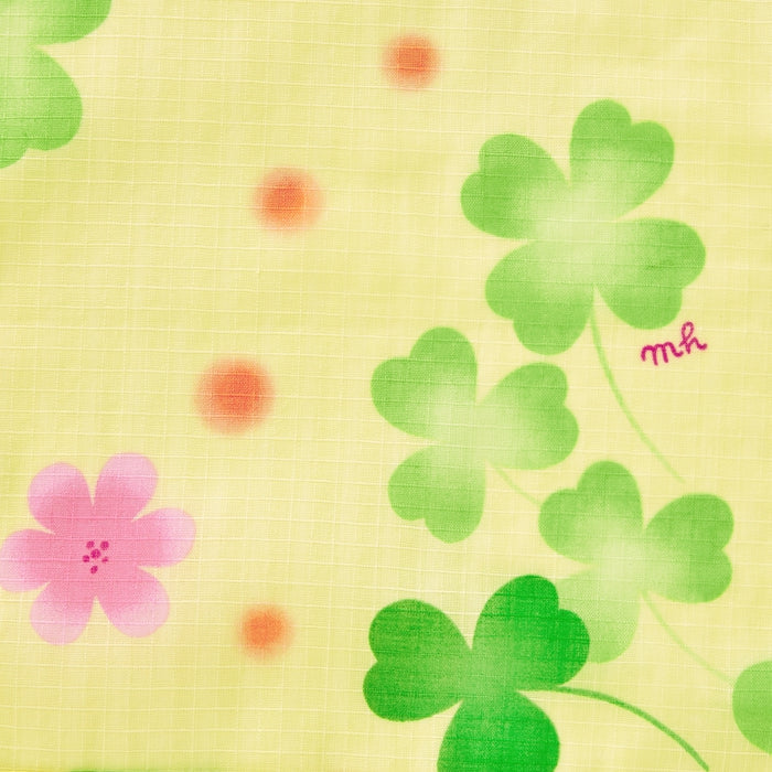 【日本製】MIKI HOUSE 幸運草 浴衣 腰帶 兩件套裝 紅梅織 可修改長度 2色