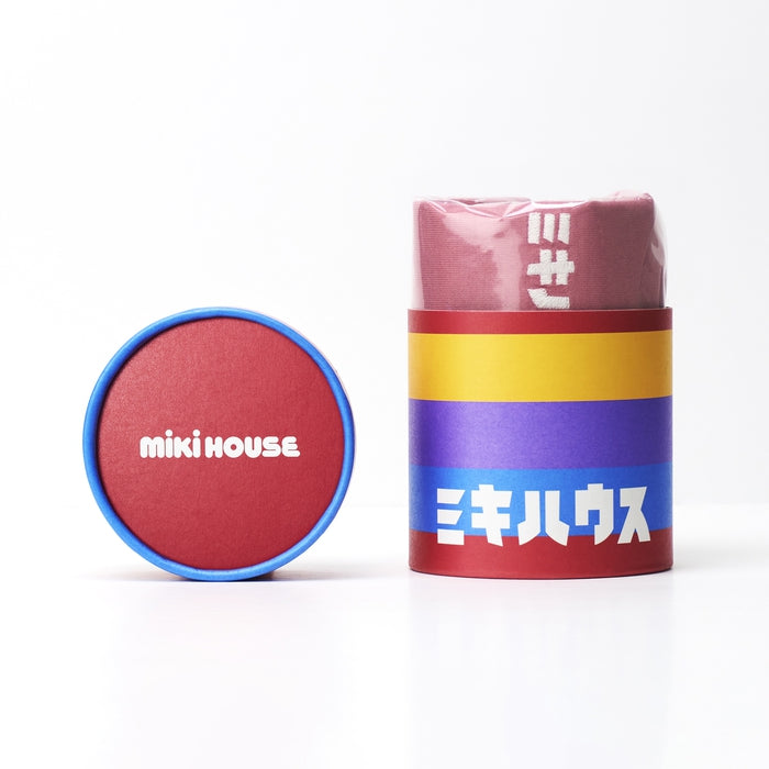 【日本製】MIKI HOUSE Logo 短袖T恤（附筒形禮盒） 3色