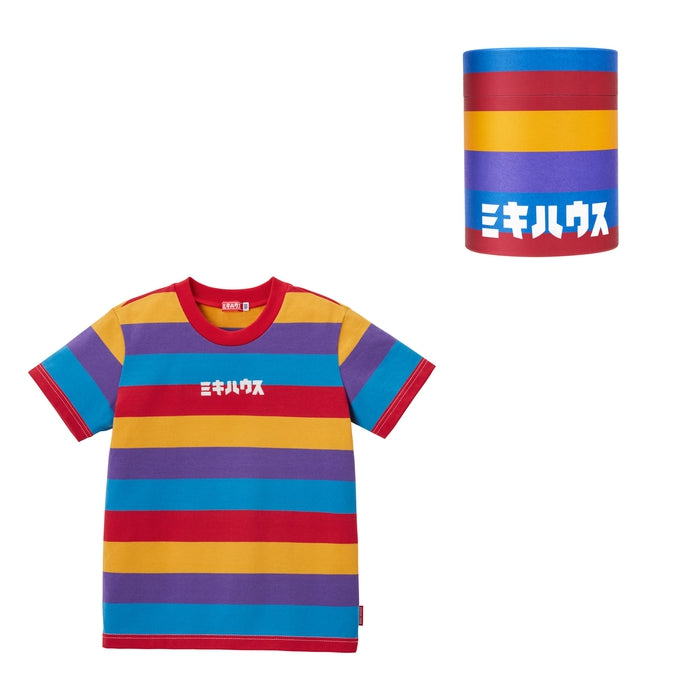 【日本製】MIKI HOUSE Logo 短袖T恤（附筒形禮盒） 3色