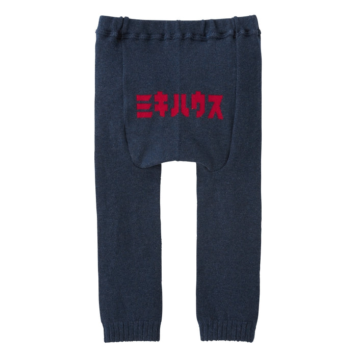 【日本製】MIKI HOUSE Logo 九分打底褲（附筒形禮盒） 5色