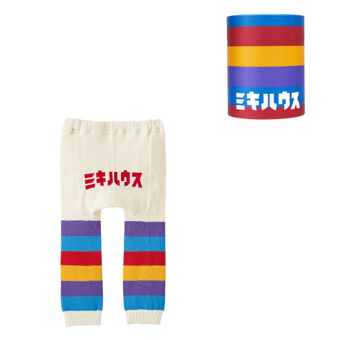【日本製】MIKI HOUSE Logo 九分打底褲（附筒形禮盒） 5色
