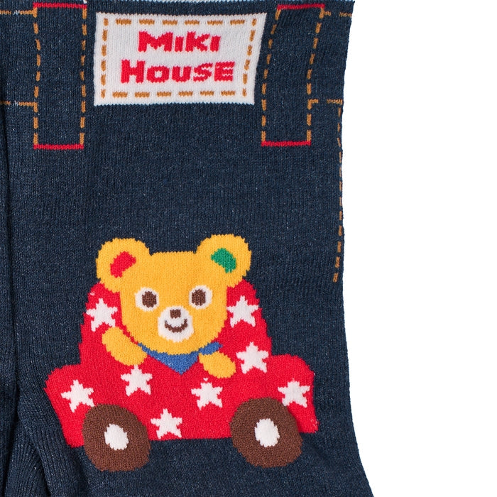 【日本製】MIKI HOUSE 間條短袖T恤套裝禮盒 4色