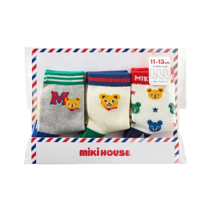 MIKI HOUSE Pucchi 及 Usako 短袖T恤及五分打底褲套裝禮盒 2色