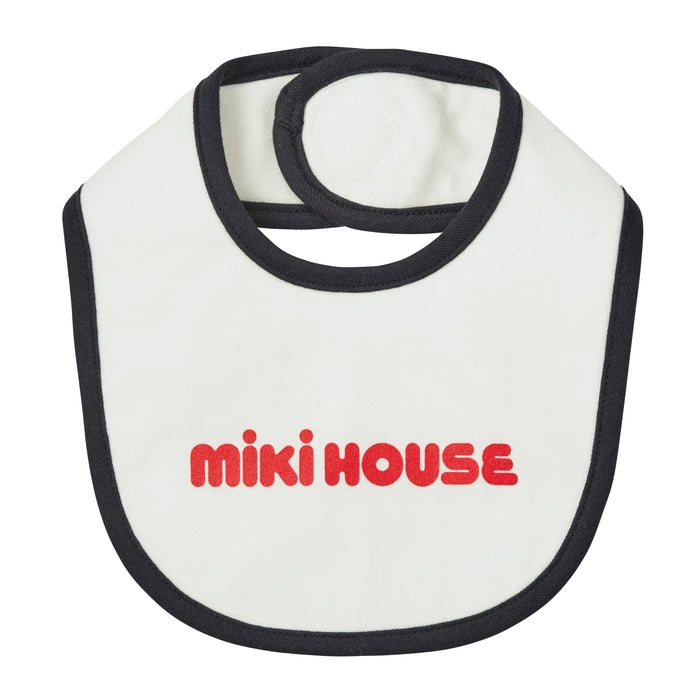 MIKI HOUSE 口水肩及間條襪禮盒套裝 3色